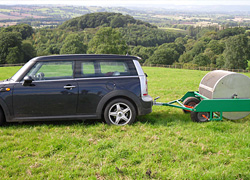 Rotary Manure Spreader Towing